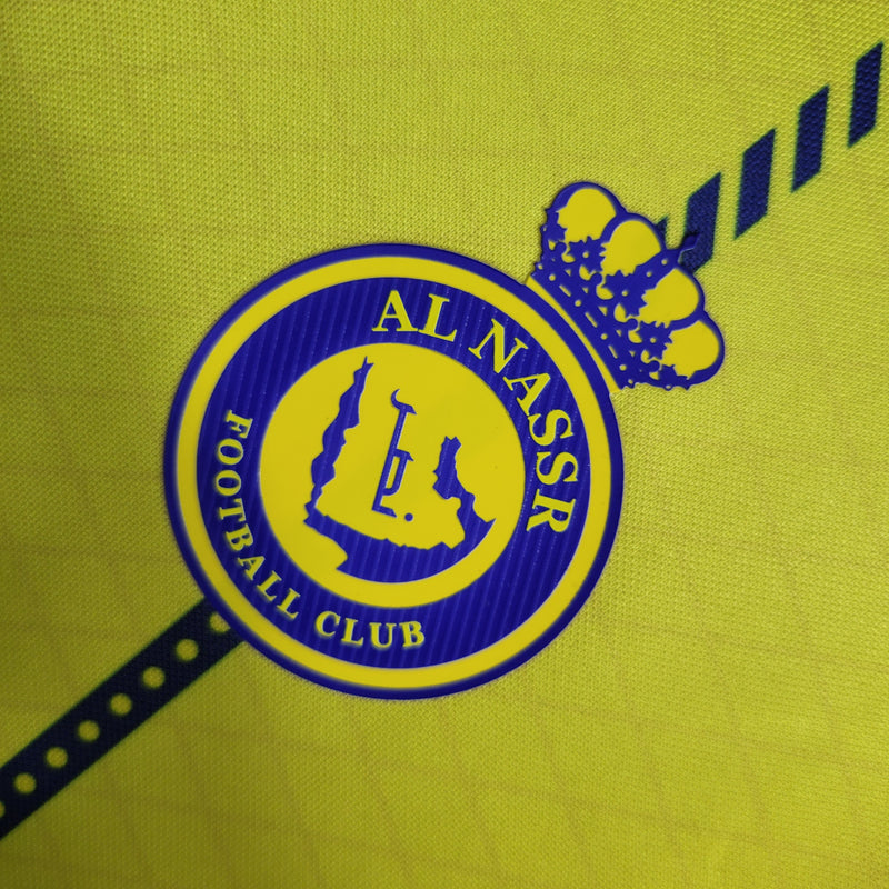 camisa do al nassr nova amarela 2023 I