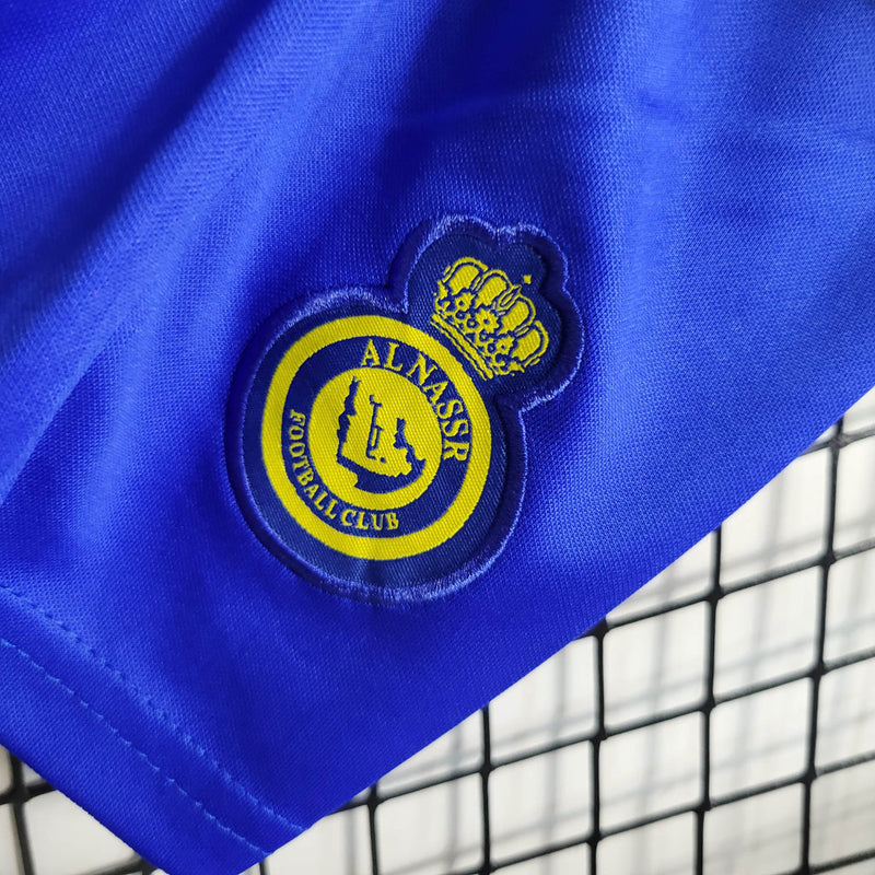 camisa infantil do al nassr I amarela 2023