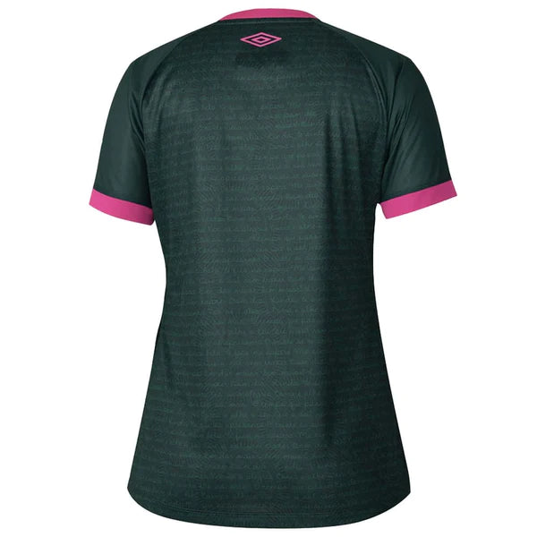 Camisa Feminina Fluminense 2023 Third + PERSONALIZAÇÃO GRÁTIS