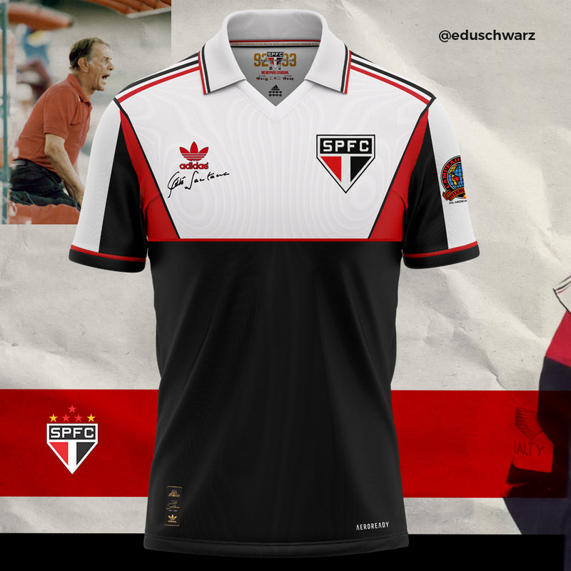 Camisa São Paulo 1992 Retrô - Telê Santana