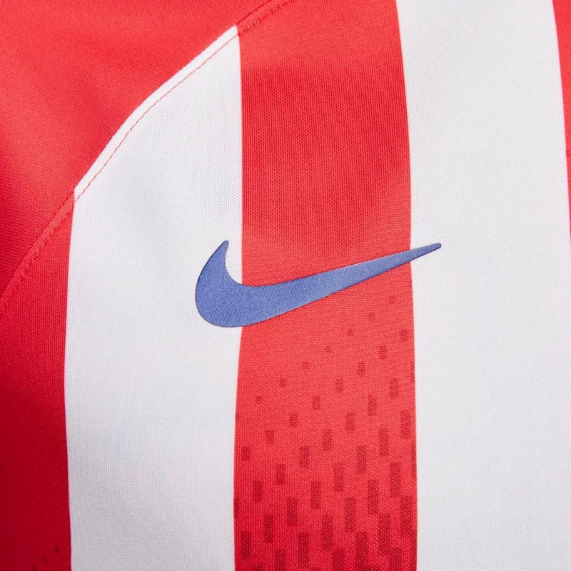 camisa 1 do atletico de madrid tradicional vermelha e branca