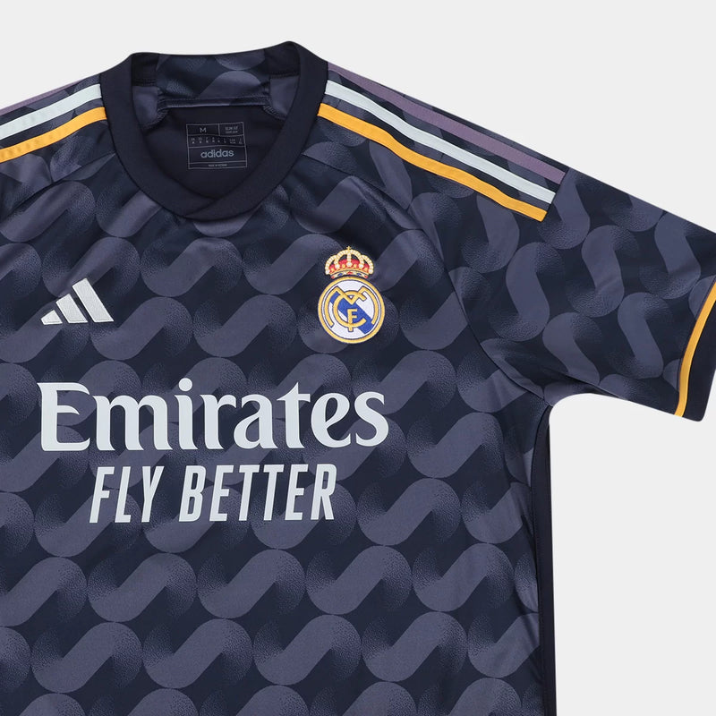 Camisa Real Madrid Away 2023/24 + PERSONALIZAÇÃO GRÁTIS