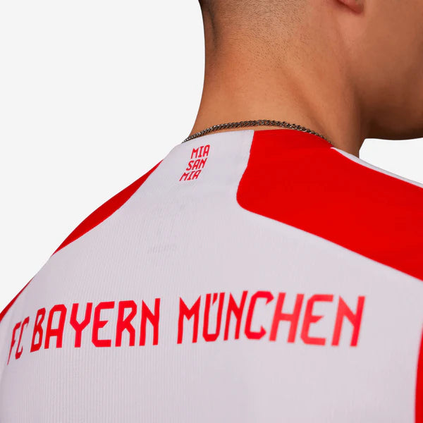 camisa 2 reserva bayern de munique 2023 2024 branca vermelha