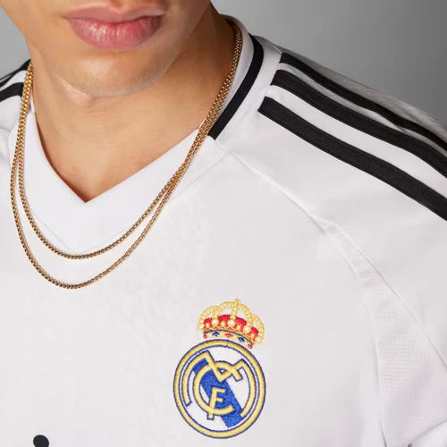 Camisa Real Madrid Home 2024/25 + PERSONALIZAÇÃO GRÁTIS