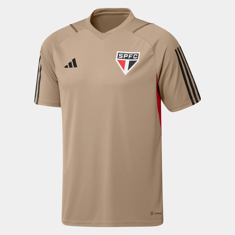 Camisa Adidas São Paulo Bege - 2023 Treino