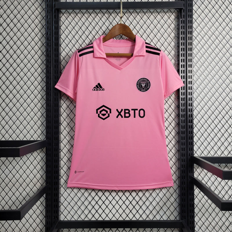 camisa do inter miami rosa feminina 2023 messi