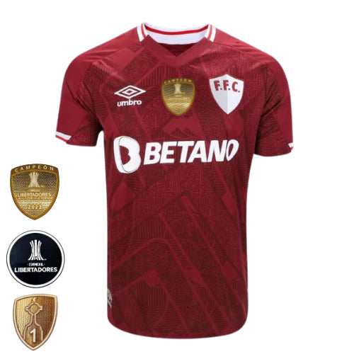 camisa do fluminense vinho 2022 third terceira