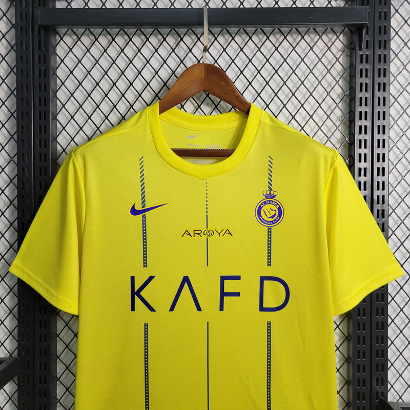 camisa do al nassr nova amarela 2023 I