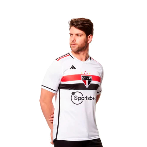 camisa do são paulo lançamento home I 2023 2024