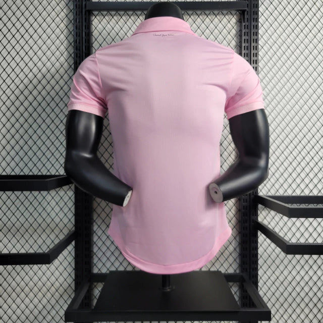 Camisa do Inter Miami versão jogador home rosa 2023