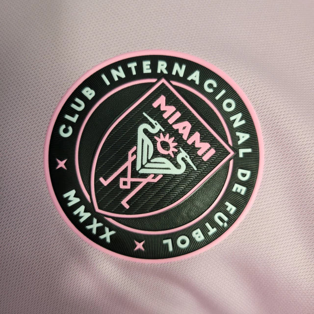 Camisa do Inter Miami versão jogador home rosa 2023