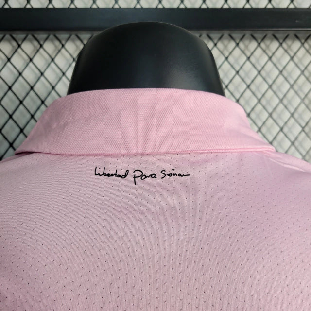 Camisa do Inter Miami versão jogador home rosa 2023