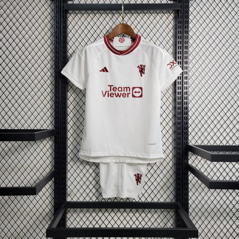 Kit Infantil Manchester United II - 2023/24