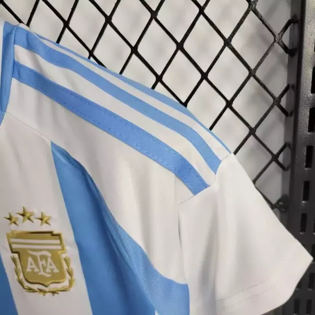 Kit Infantil Argentina Home 2024 + PERSONALIZAÇÃO GRÁTIS