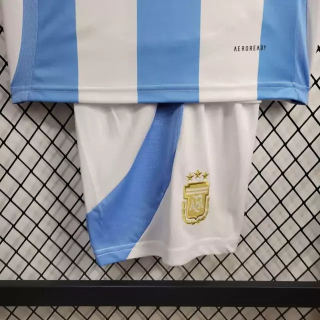 Kit Infantil Argentina Home 2024 + PERSONALIZAÇÃO GRÁTIS