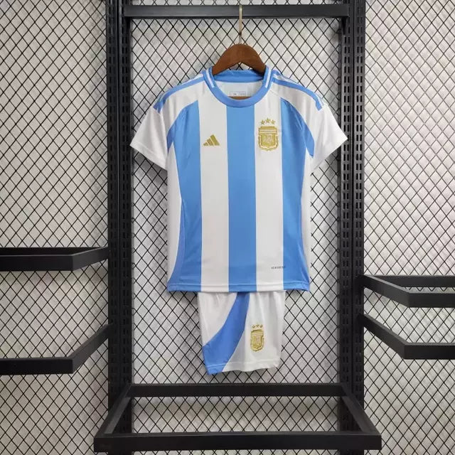 Kit Infantil Argentina Home 2024 + PERSONALIZAÇÃO GRÁTIS