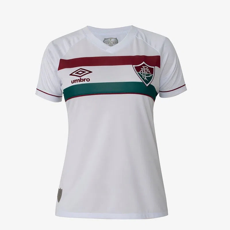 Camisa Feminina Fluminense 2023 Away + PERSONALIZAÇÃO GRÁTIS