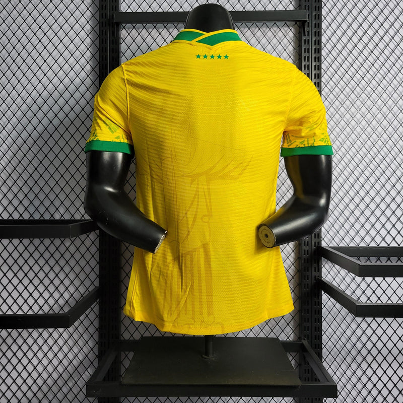 Camisa Nike Brasil Edição Especial Amarela VERSÃO JOGADOR - 2022 - Furia Imports - 01 em Artigos Esportivos