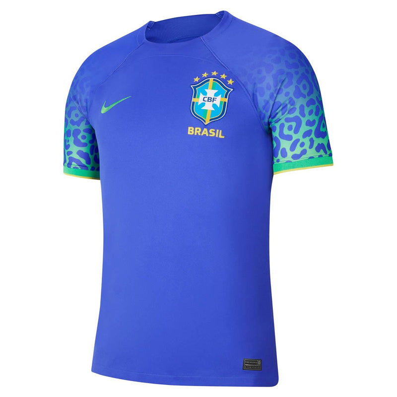 camisa reserva da seleção brasileira 2022 nike away kit