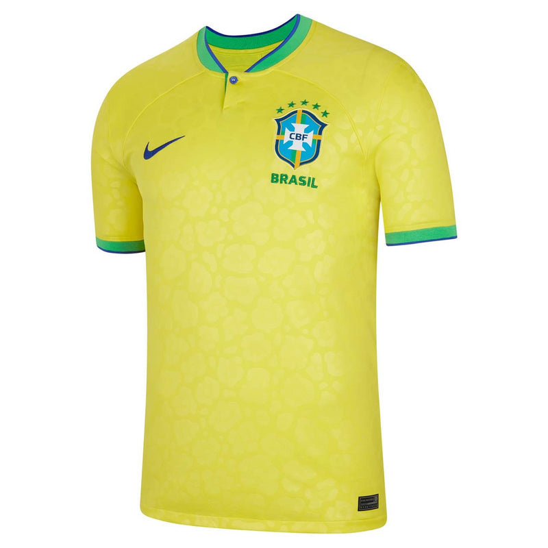 camisa titular da seleção brasileira 2022 nike home