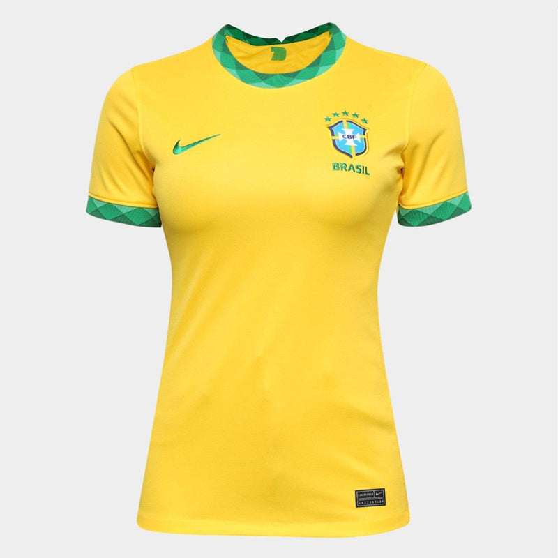 Camisa Nike Brasil I - 2021 Feminina - Furia Imports - 01 em Artigos Esportivos