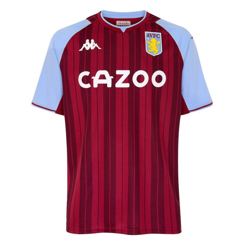 Camisa Kappa Aston Villa I - 2021 - Furia Imports - 01 em Artigos Esportivos