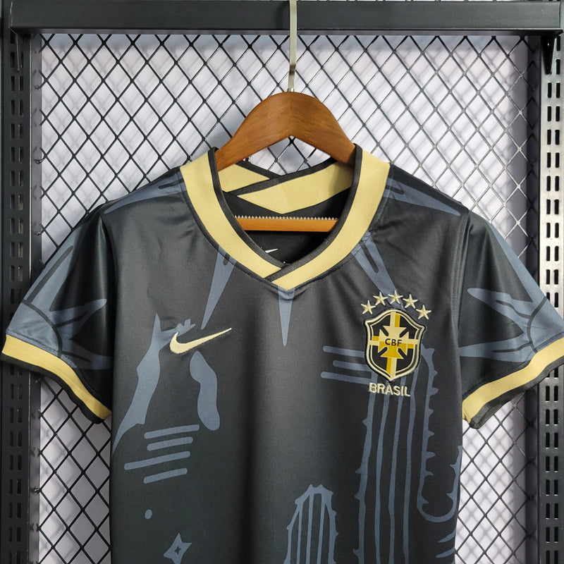 Camisa Nike Brasil Edição Especial Preta - 2022 Feminina - Furia Imports - 01 em Artigos Esportivos