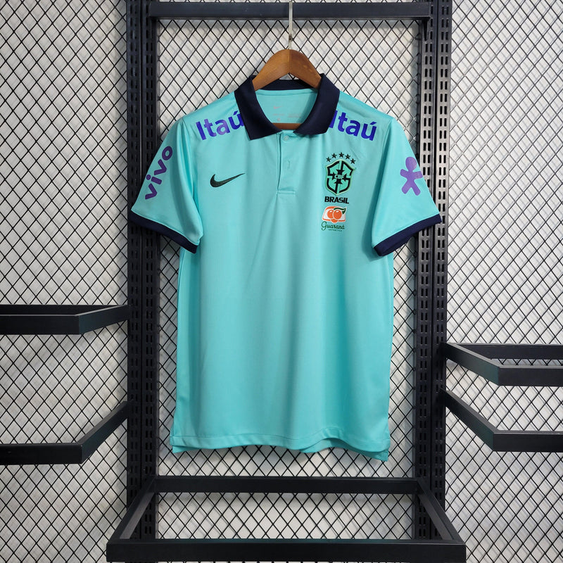 Camisa Nike Brasil Viagem Azul - 2022 - Furia Imports - 01 em Artigos Esportivos