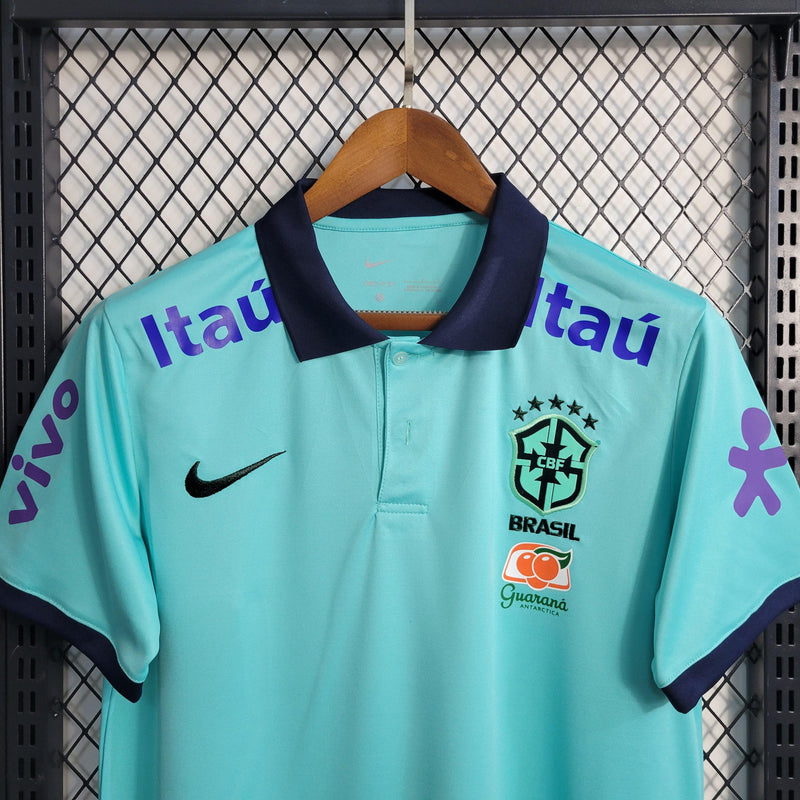 Camisa Nike Brasil Viagem Azul - 2022 - Furia Imports - 01 em Artigos Esportivos