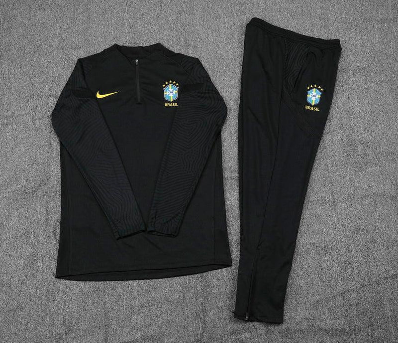 Conjunto de Treino Nike Brasil - 2021/22 - Furia Imports - 01 em Artigos Esportivos