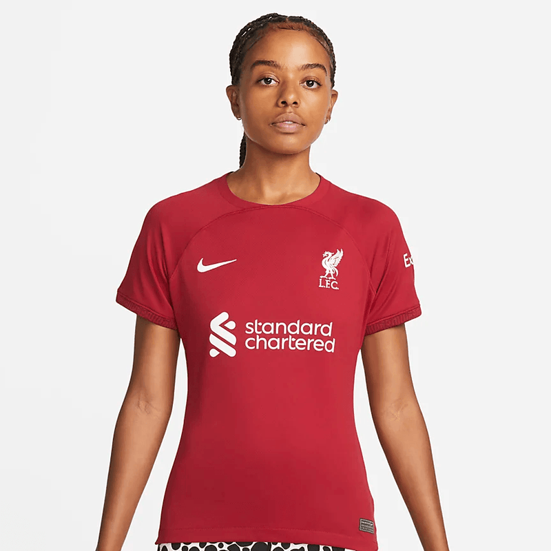 Camisa Nike Liverpool I 2022 - Feminina - Furia Imports - 01 em Artigos Esportivos