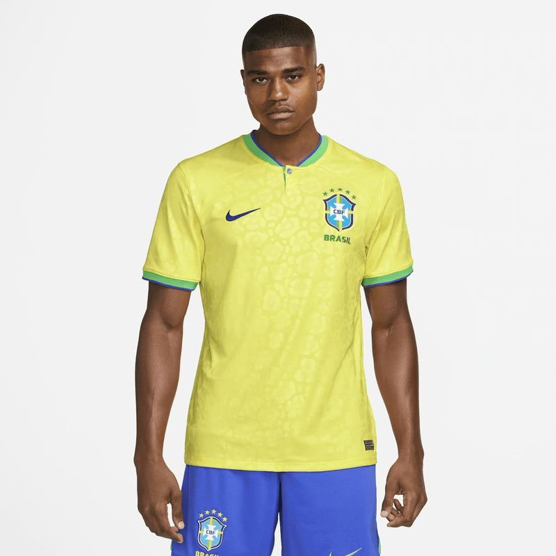 camisa titular da seleção brasileira 2022 nike home